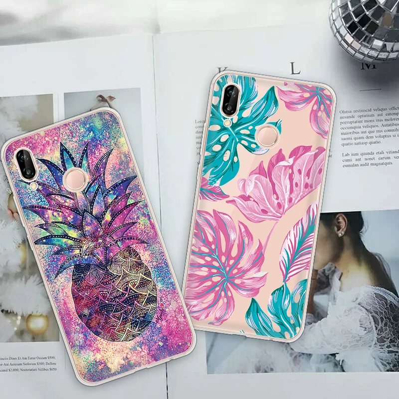Новый чехол для Huawei P20 Pro P30 Lite P Smart Plus 2019 силиконовый Honor 10 10i 20i 8X Coque Funda Capa Shell |