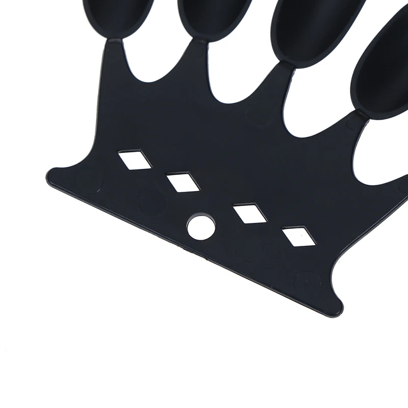 10Pcs/Set Unique Useful Nail Gel Color Card Display Tool Crown Shape False Tips Practice | Красота и здоровье