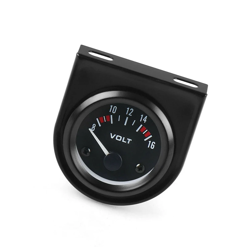 

Accessory Voltmeter Voltage Gauge White 1pc Automatic 8~16V Replacement