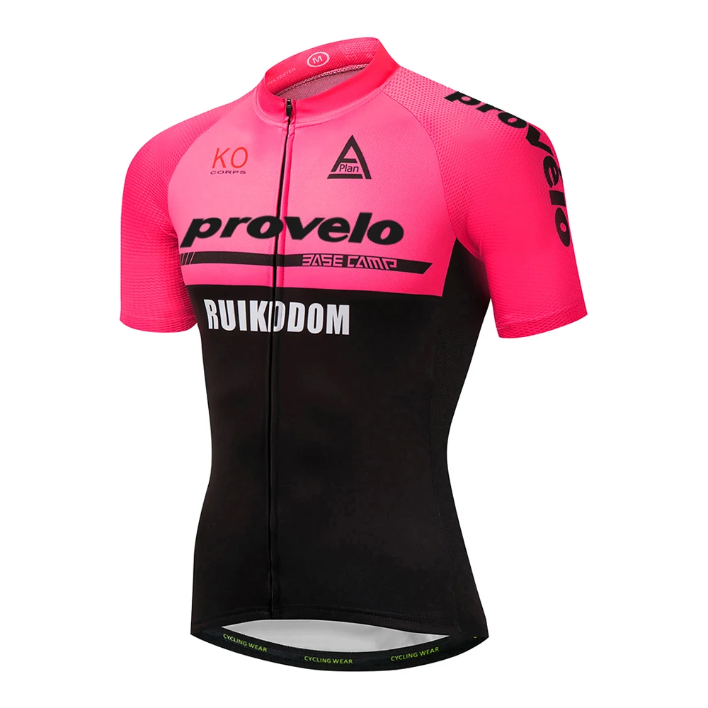 2019 оранжевая Мужская одежда для велоспорта с коротким рукавом летняя Maillot Ciclismo