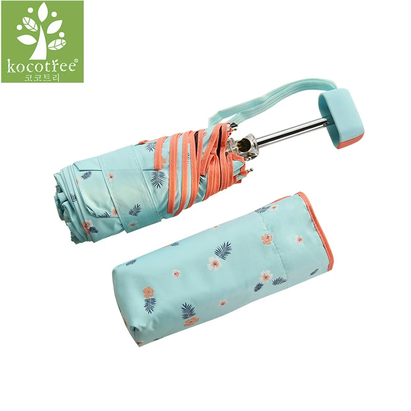 Kocotree Parapluie, Женский Зонт от дождя, для женщин и мужчин, зонт с мини-карманами, маленький складной зонт для детей, мужской зонт от солнца и дождя