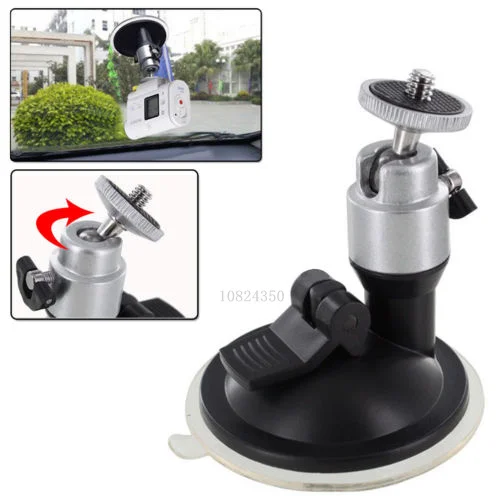 Штатив для экшн камер Sony присоска аксессуары Gopro Hero 4 3 + sj4000 AS30V AS100V|suction cup mount|car suction