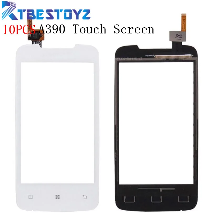 RTBESTOYZ 10 шт. сенсорный экран для телефона Lenovo A390 дигитайзер Сенсорная панель