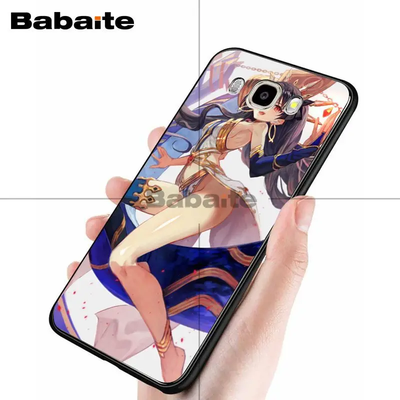Babaite FGO ishtar rin новое поступление черный чехол для сотового телефона samsung j7 2017 j8 j62018