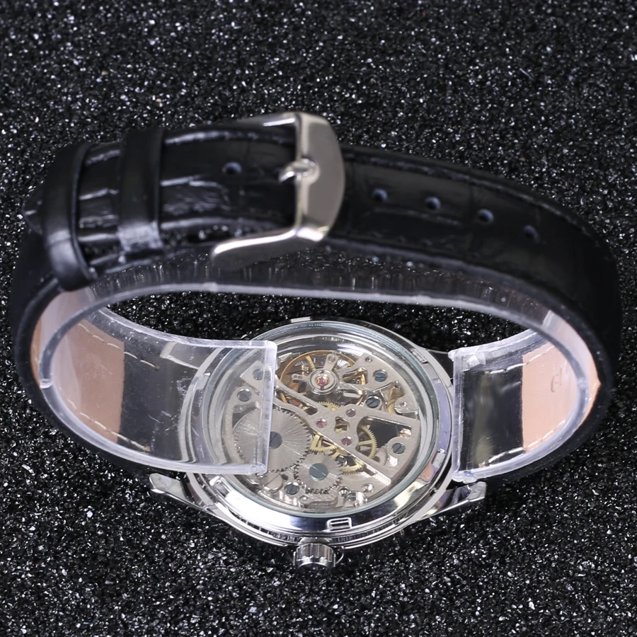 Женские Механические часы Winner механические со стразами подарок для девушек 2018 |