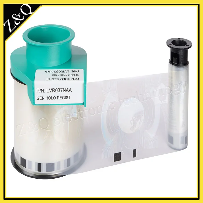 Голограмма Evolis LVR037NAA голограмма заказной лак 1200 отпечатков|imprint|varnish |