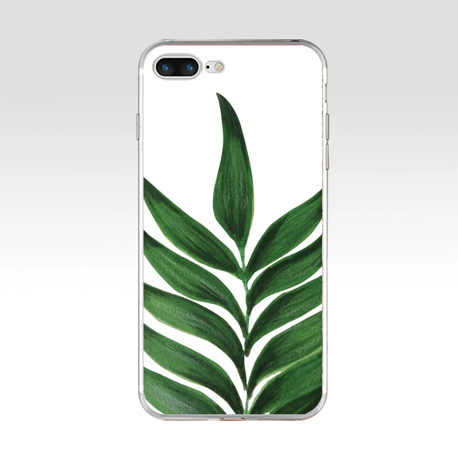 37h greens art print soft tpu silicone cover case for apple iphone 6 6s 7 8 plus case free global shipping