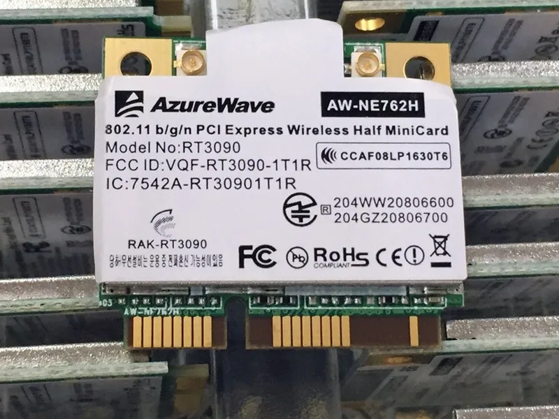 SSEA Новая беспроводная карта для AzureWave AW NE762H Ralink RT3090 Half Mini PCI E 802 11 b/g/n 150 Мбит/с|mini pci-e