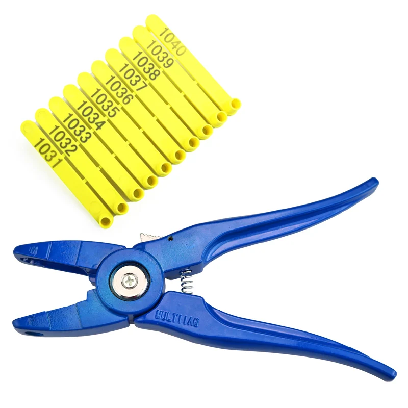 100 шт. нейлоновые сиамские бирки для овец и коз|Клетки аксессуары| |