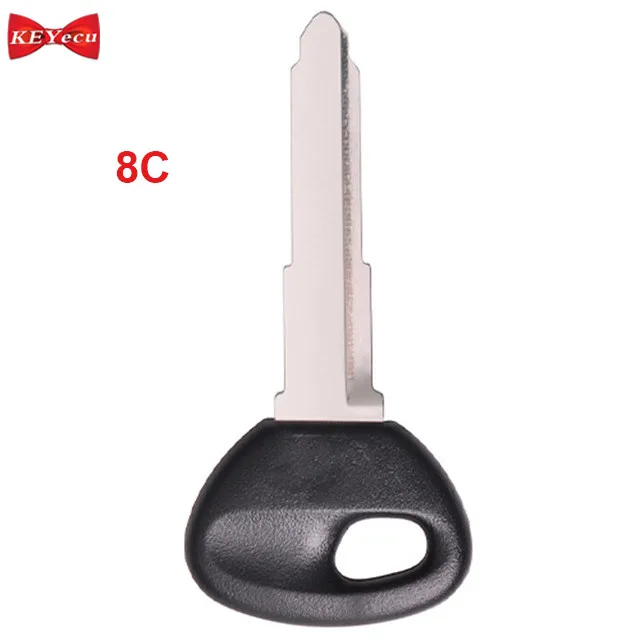 KEYECU для Mazda новый транспондер ключ зажигания с чипом ID8C Uncut Key Blade|key for|key for mazdakey key |