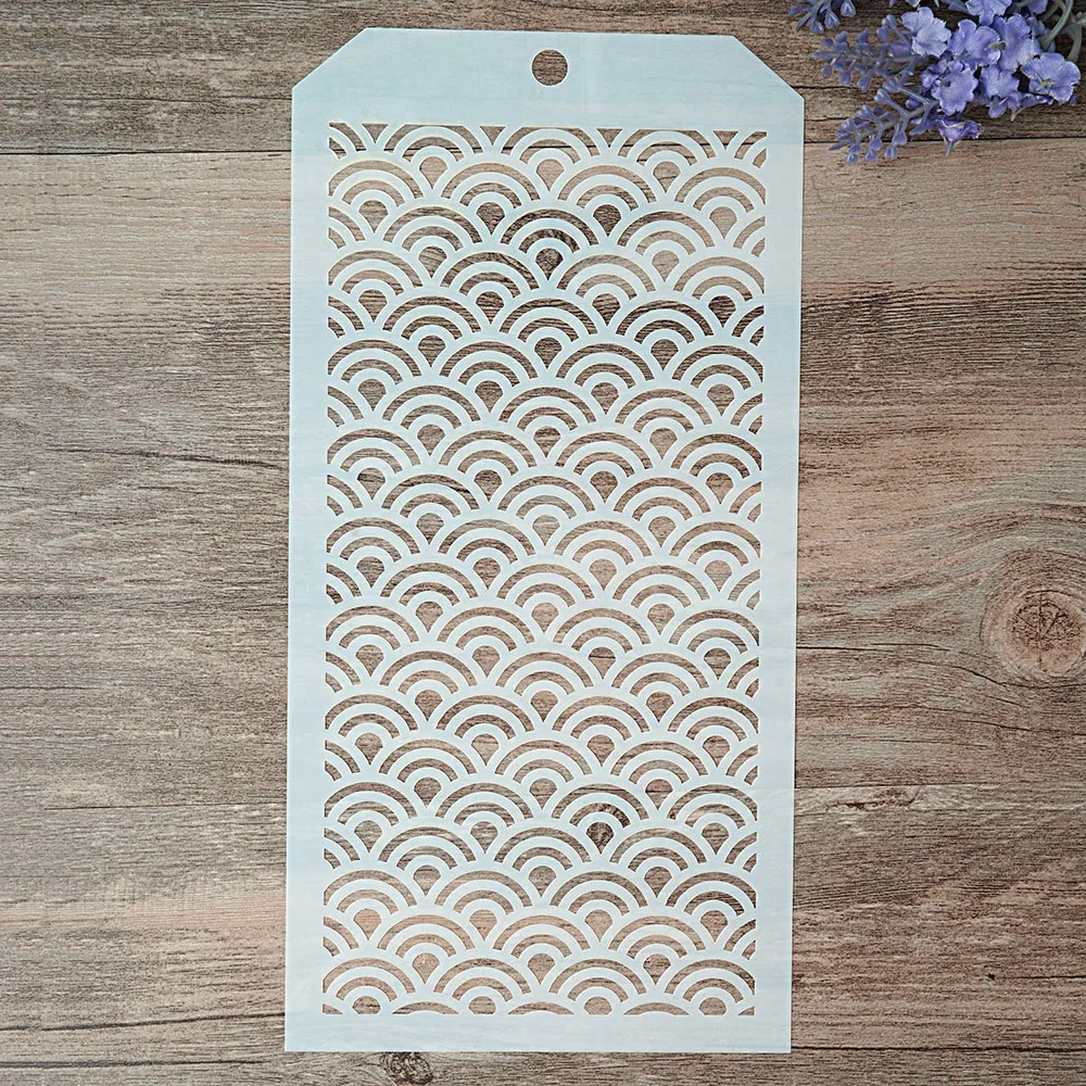 ST1224144 12*24 см DIY ремесло Многослойные трафареты для стен Живопись штампованная для скрапбукинга штампы альбом декоративное тиснение бумажные карты - Цвет: ST1224144