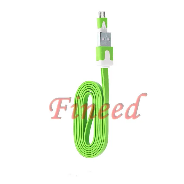 1M 3FT 3 Feet Long FLAT NOODLE MICRO USB CHARGER CABLE CORD CHARGING DATA SYNC FOR SAMSUNG GALAXY S4 S3 S2 NOTE 2 Android|s4 car|s3 standards3 phone