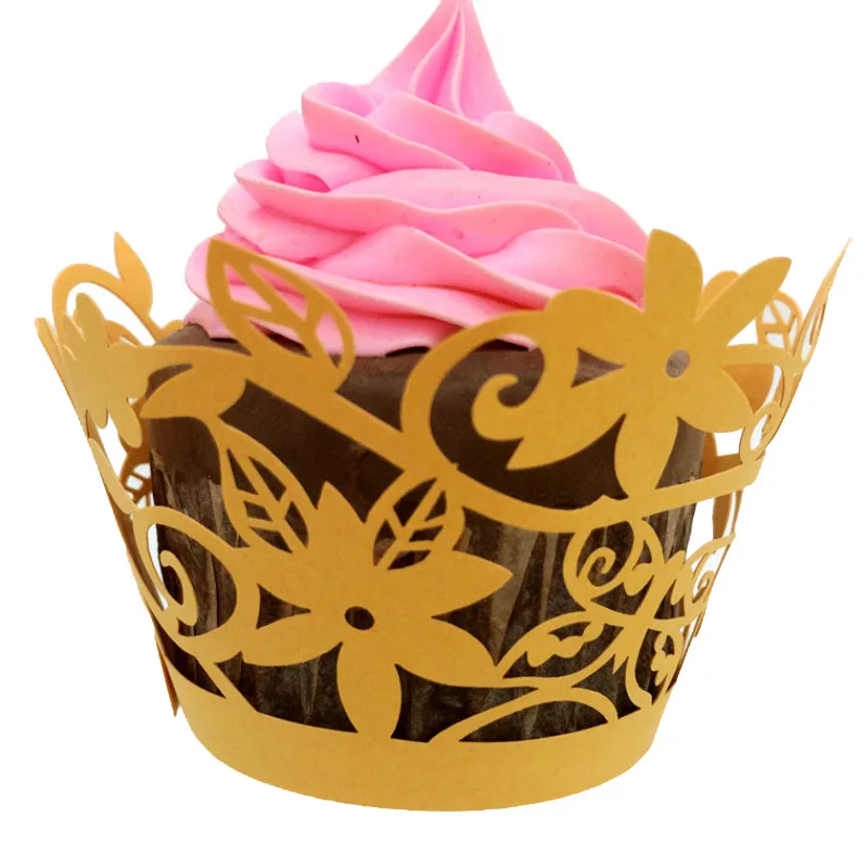 100 шт. подставка для кексов и с лазерной резкой |