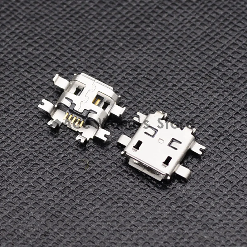 10 шт. 5pin Micro USB Тип B гнездовой разъем для мобильный телефон 5-контактный зарядки |