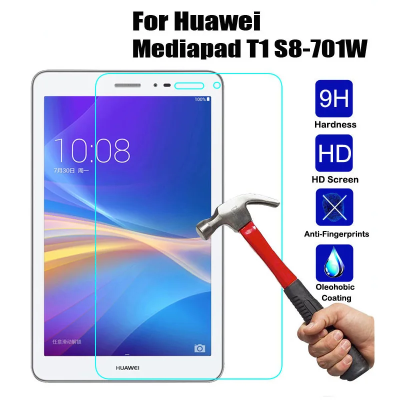 Ультрапрозрачная Защитная пленка для экрана Huawei Mediapad T1 8 0 &quotS8 701W из закаленного