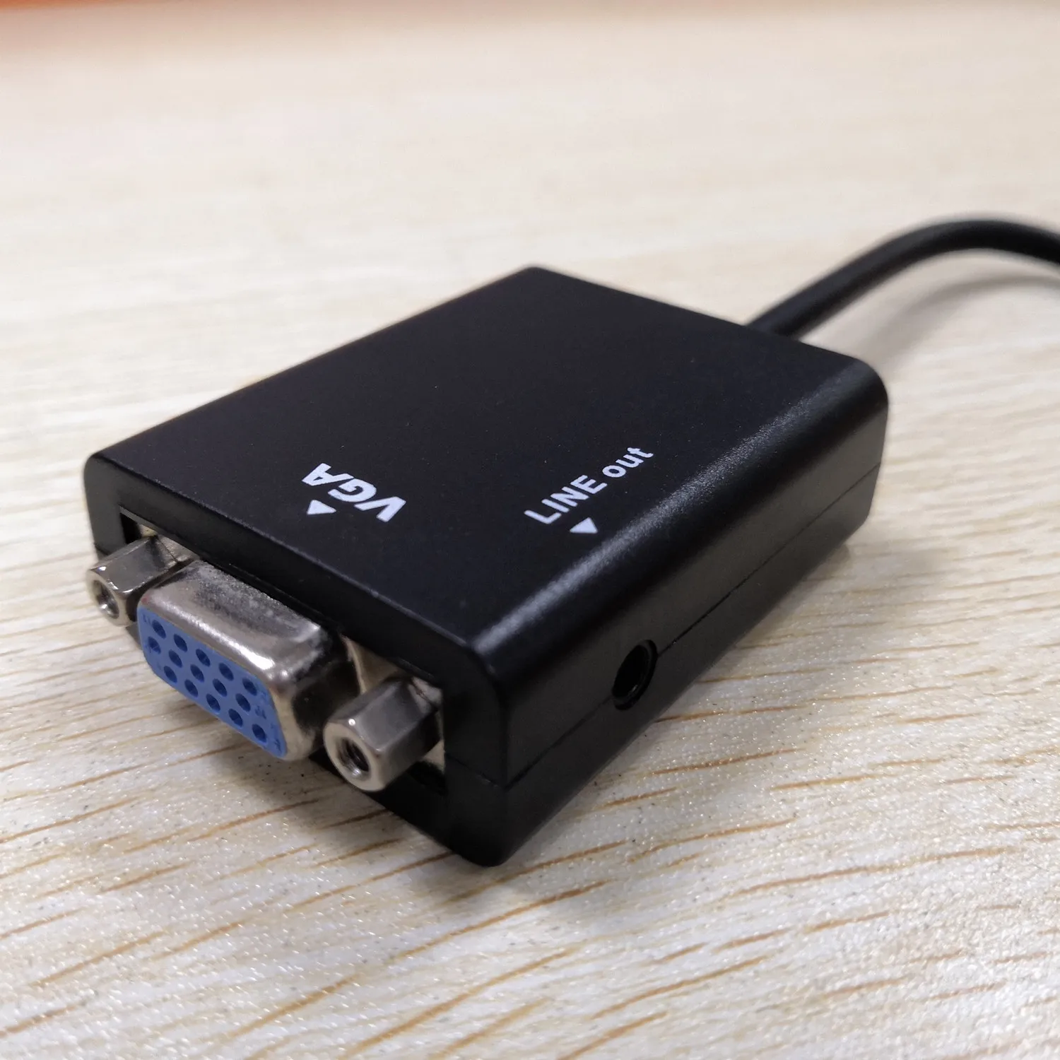 Высококачественный преобразователь HDMI в VGA папа-мама адаптер 1080P Цифровое