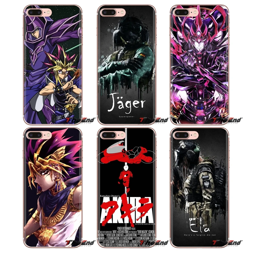 Чехол из ТПУ для Xiaomi Mi3 Samsung A10 A30 A40 A50 A60 A70 Galaxy S2 Note 2 Grand Core Prime AKIRA Voltron Rainbow Six Siege YuGiOh |