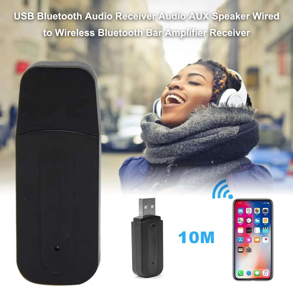 Соединение через usb и беспроводное Bluetooth 3 5 мм аудио стереоресивер для автомобиля