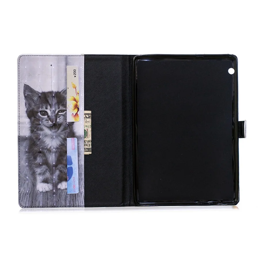 3D Чехол книжка из искусственной кожи с принтом для Huawei MediaPad T3 10 9 6 AGS L09 L03
