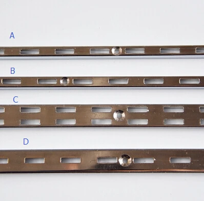 Крепежные рельсы AA для крепления на полке Двойные Колонны A с толстой стенкой