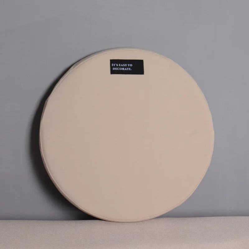 Встретить хорошее четыре цвета, хлопковый круговой подушки - Цвет: beige