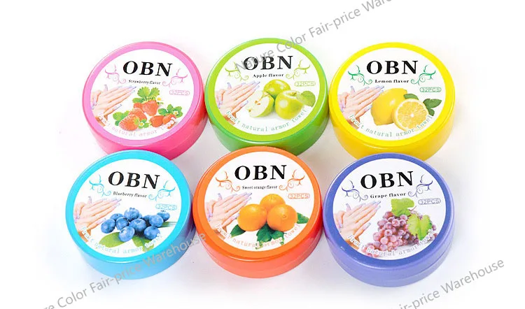 32 баночки для снятия лака ногтей ароматизированных фруктов бумажные салфетки