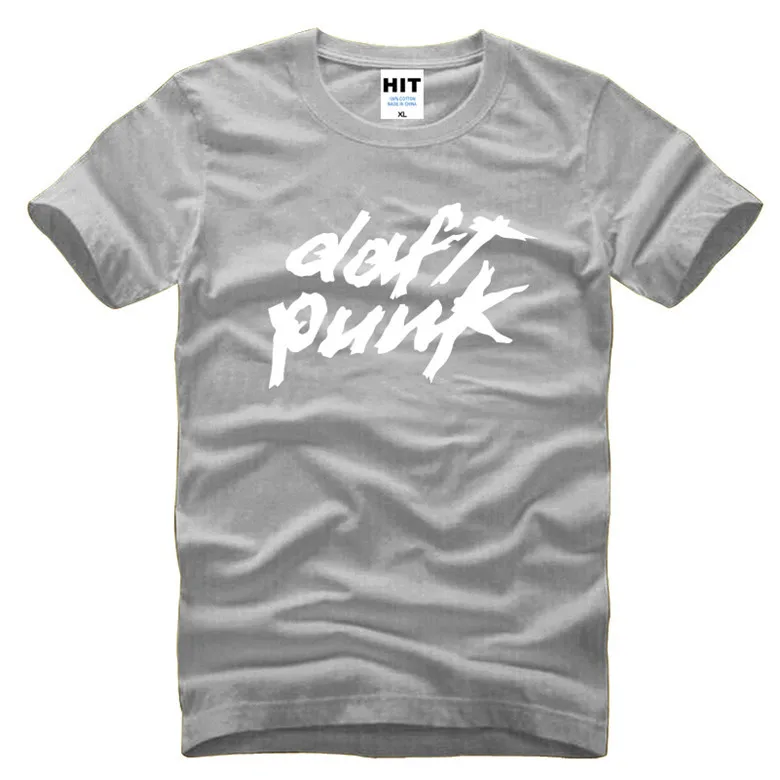 DAFT панк живой танец DJ электронная музыка мужская футболка новинка короткий рукав круглый вырез хлопок Повседневная футболка - Цвет: HUIY BAT