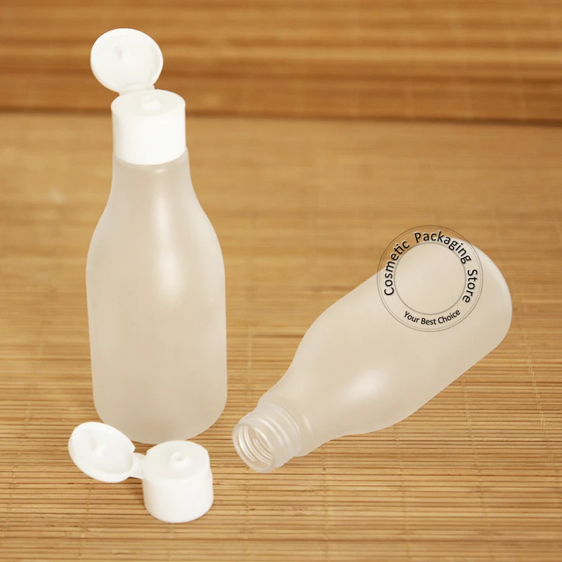 Пластиковый флакон с откидной крышкой объемом 200 мл 60 шт./лот косметический