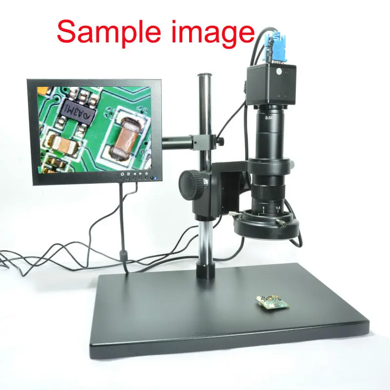 2.0MP HD цифровой C mount микроскоп камера Лупа ПК VGA выход для PCB лаборатории