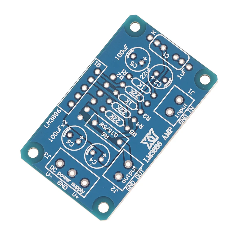 DC + 20 28V 68W LM3886 TF усилитель мощности платы Hi Fi PCB параллельная неизолированная