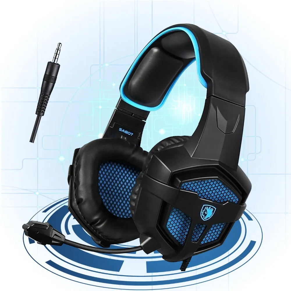 SADES SA807 3 в 1 игровая гарнитура 7 объемный звук 5 мм игровые наушники с эффектом Olug и