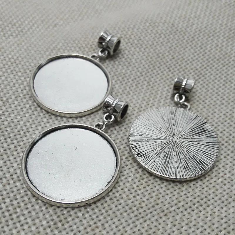 Ожерелье чокер подвески камея рамка пустая основа поднос кожаный шнур веревка