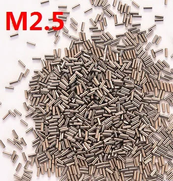 500 шт. M2.5x6/8/10/12/14/16/18/20/25/30 мм GB119 SUS304 дюбель из нержавеющей стали шпилька цилиндра
