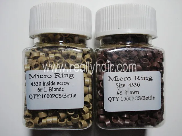 

Aluminurm gel hair extension 4530 In-screw 100pcs/bottle