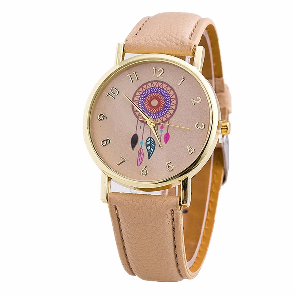 Новинка 2017 года часы-браслет для девочек с рисунком Ловец снов дружбы женские