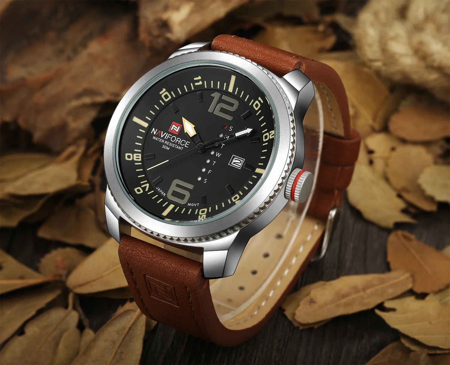 Часы NAVIFORCE мужские спортивные армейские модные повседневные