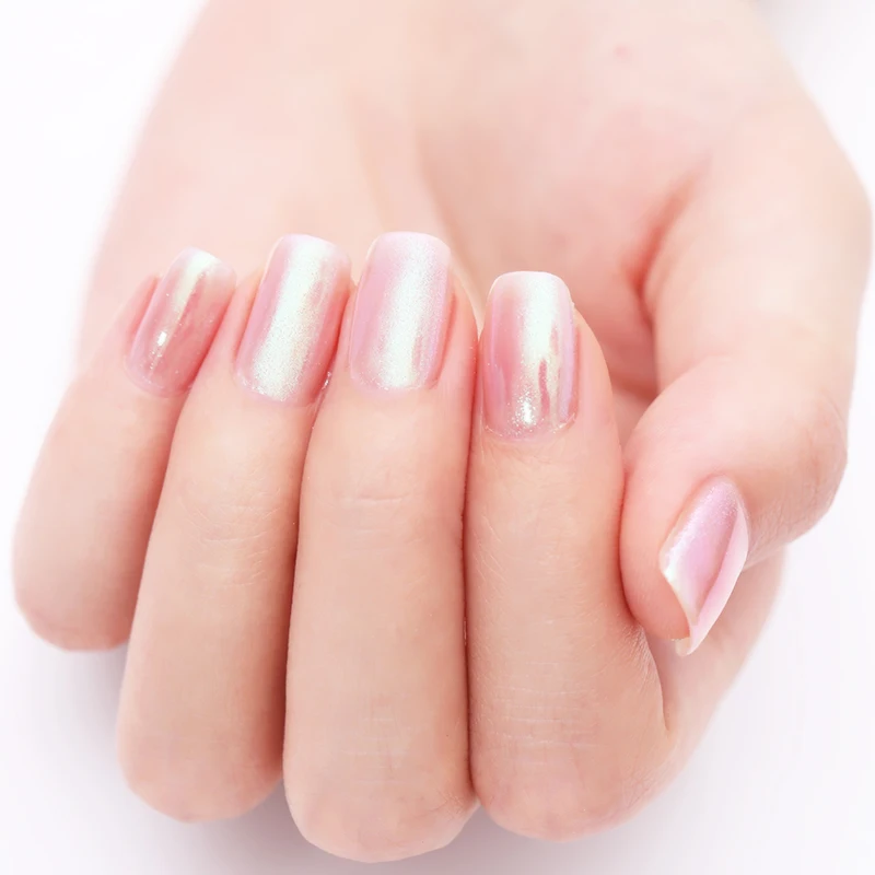 Born pretty, хамелеон порошок для ногтей Блеск для ногтей пыль хромированный пигмент для маникюра Белый Черный основа необходимое украшение для ногтей Блеск