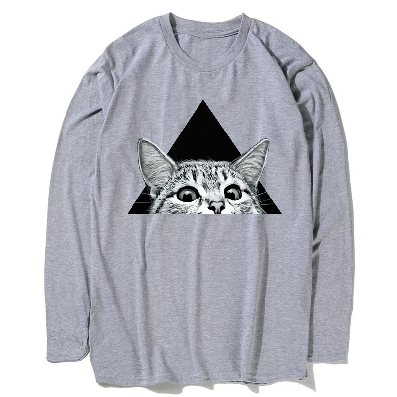 Funny Single Dag Letter T-shirt Men Hip Hop Streerwear Customized Cotton Soft Tshirt Tops Plus Size XXXL Long Sleeve Undershirt | Мужская