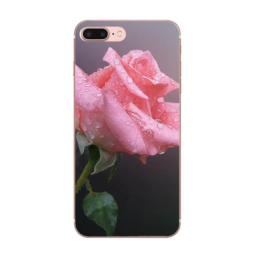 Красный цветок китайская роза Топ детальный популярный для Sony Xperia Z Z1 Z2 Z3 Z4 Z5 compact