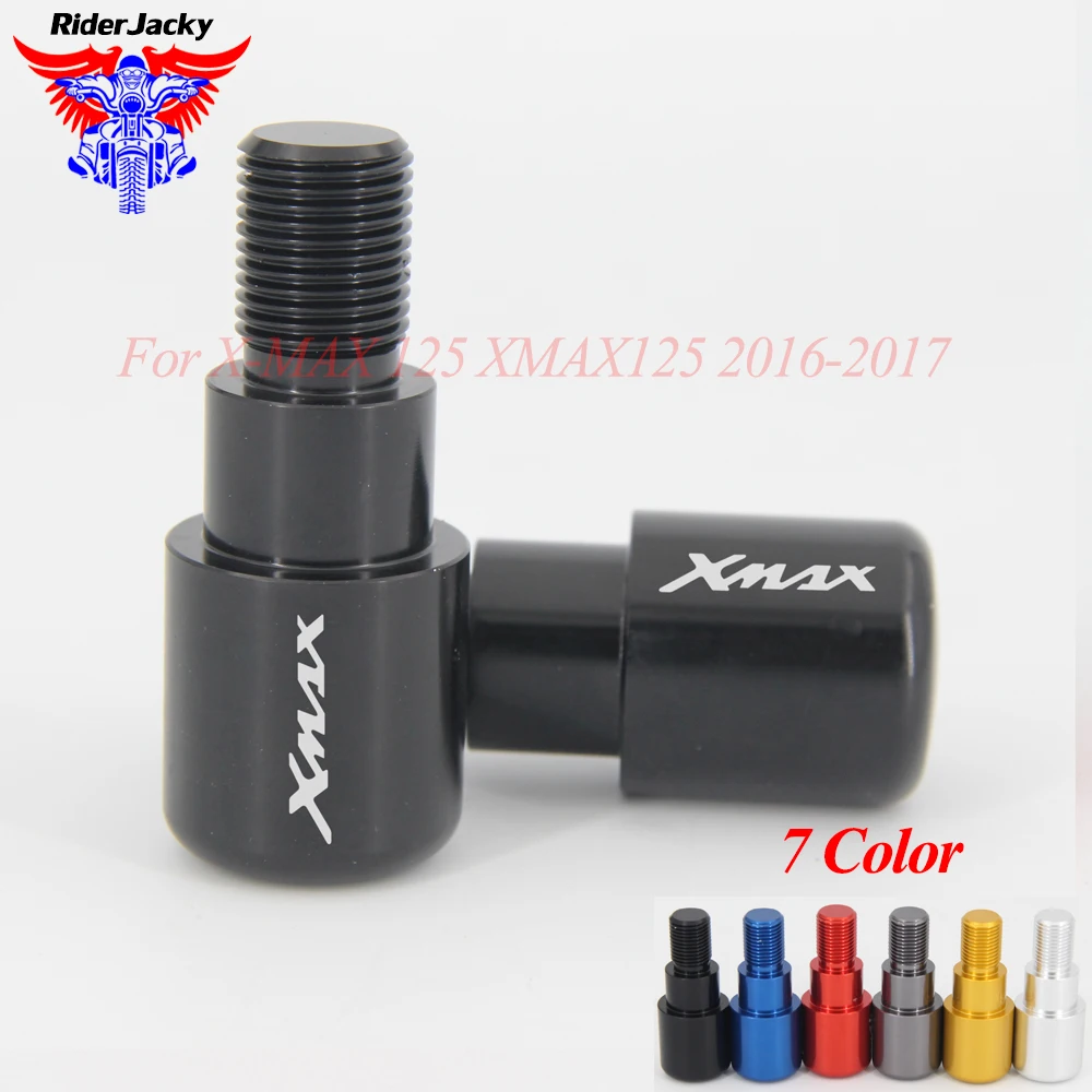 Алюминиевые наконечники руля мотоцикла CNC для Yamaha X-MAX 125 XMAX125 2016-2017 16 17 | Автомобили