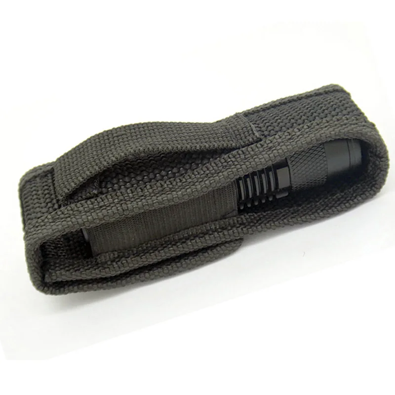 Мини-кобура для фонарика нейлоновая камуфляжная Сумка-кобура фонариков и