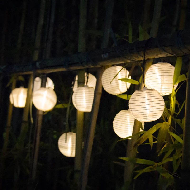 20 LED Solar String Lights Powered Fairy Light Decorative Lantern Lighting for Home Garden Outdoor Waterproof | Освещение
