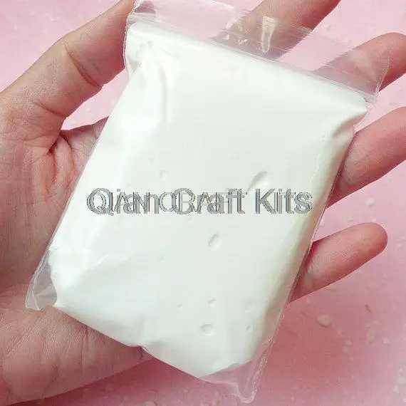 

400 grams bags Light Weight Modeling Air Dry Clay white Soft Like Squishy After Dry you specify color