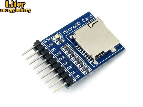 Плата памяти Micro SD плата разработки модуля поддерживает SDIO SPI интерфейсы |