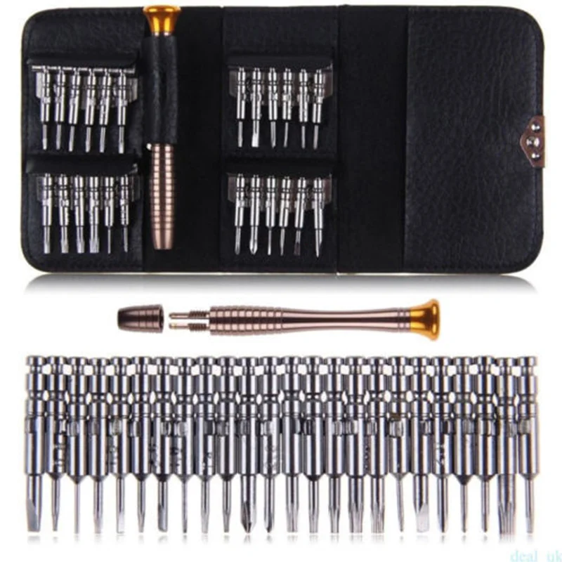 Durable Cell Phone Screwdriver 25 in 1 Wallet Repair Torx Electronics PC | Инструменты