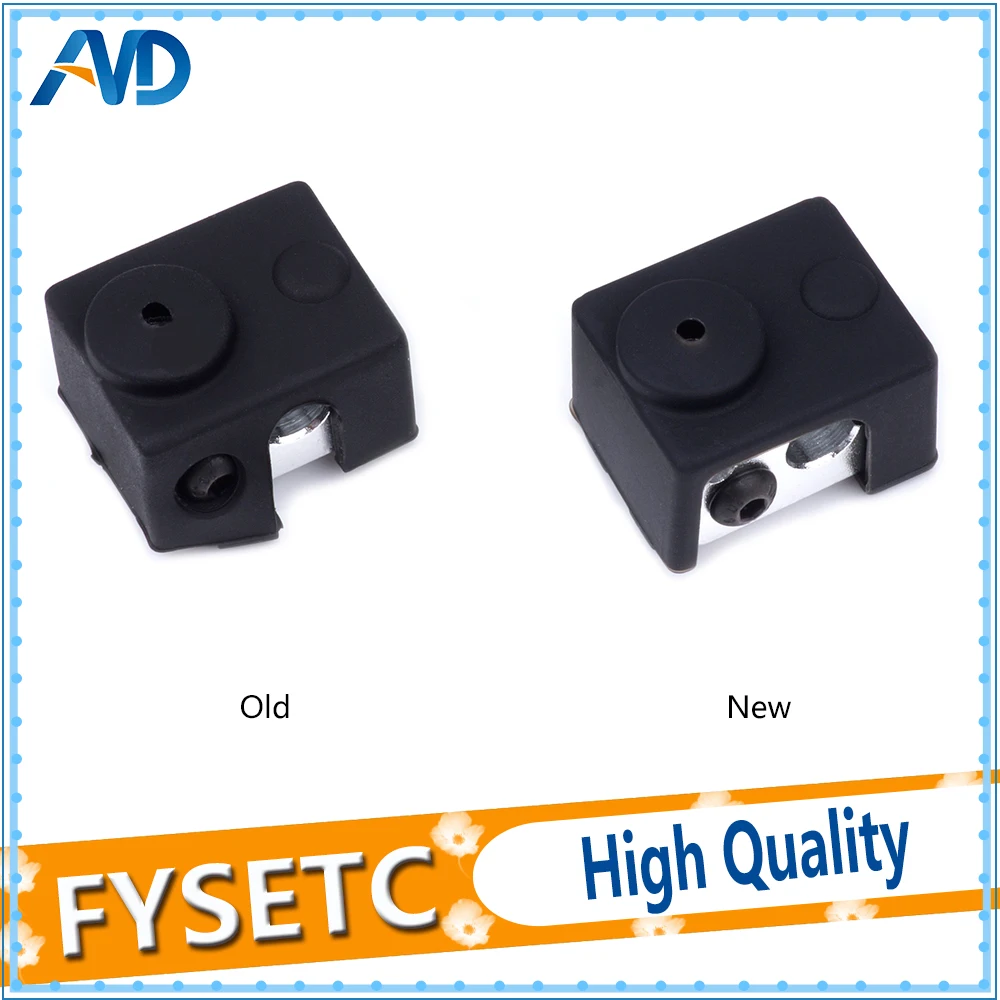 2 шт. черный V6 нагреватель Блок силиконовая изоляция носки-Официальный с