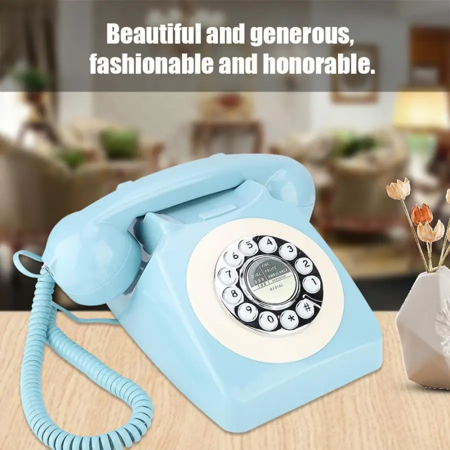 Telefon MS-300 Ретро стиль стационарный телефон для офиса украшения дома анти-электромагнитные помехи телефон портативный