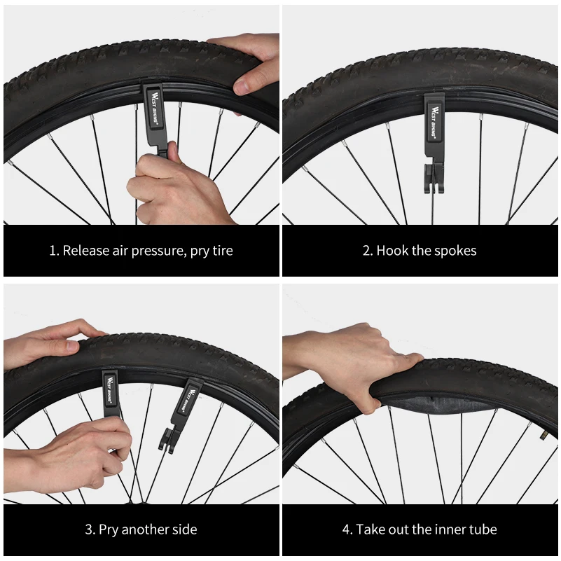

WEST BIKING Bicycle Tire Tyre Lever Bike Repair Opener Tools Cycling Wheel Repair Tools Bike Link Chain Breaker Pliers