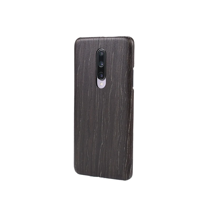 Натуральный Деревянный чехол для телефона для Oneplus 7 7 Pro 7Pro Чехол черный палисандр/Черный лед дерево оболочка(настоящее дерево) 1+ 7 Pro