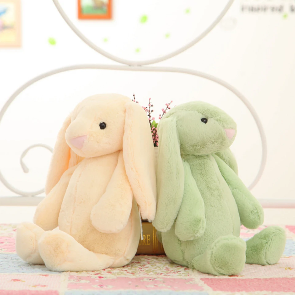 Tronzo 25 см/35 см Kawaii кролик кукла детские мягкие плюшевые игрушки кролик с длинными ушами чучело животное подарок на Хэллоуин для детей девочка